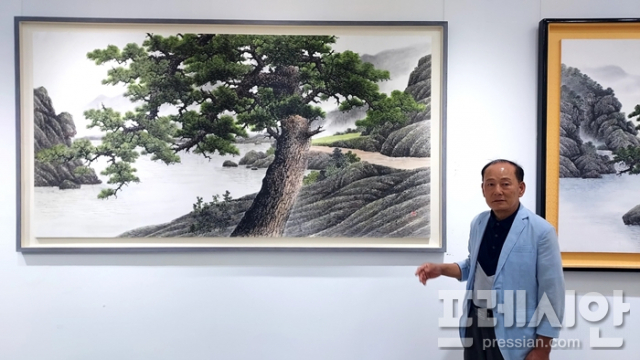 Fragrance of Ancient Pines exhibition at Boryeong Culture Hall in 2023